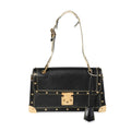 Louis Vuitton Louis Vuitton Black Suhali Leather Le Talentueux Bag