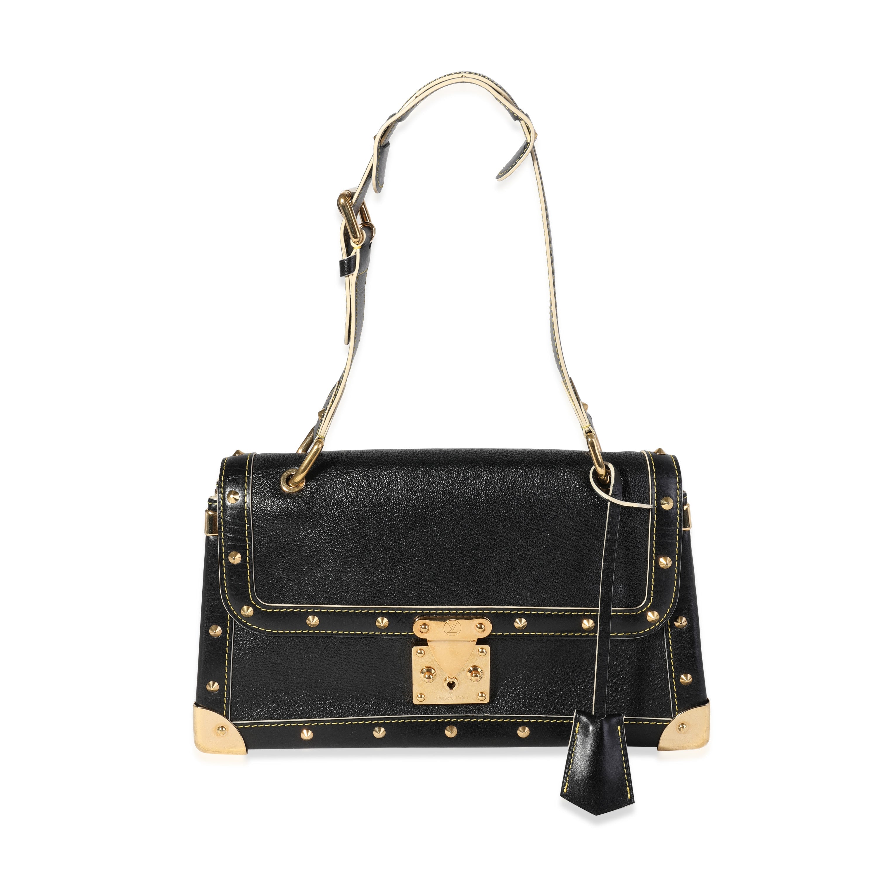 Louis Vuitton Louis Vuitton Black Suhali Leather Le Talentueux Bag