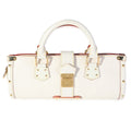 Louis Vuitton Louis Vuitton White Suhali Leather LEpanoui PM