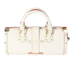 Louis Vuitton Louis Vuitton White Suhali Leather LEpanoui PM