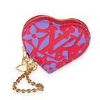 Louis Vuitton Louis Vuitton Rose Indian Sweet Monogram Vernis Heart Coin Purse