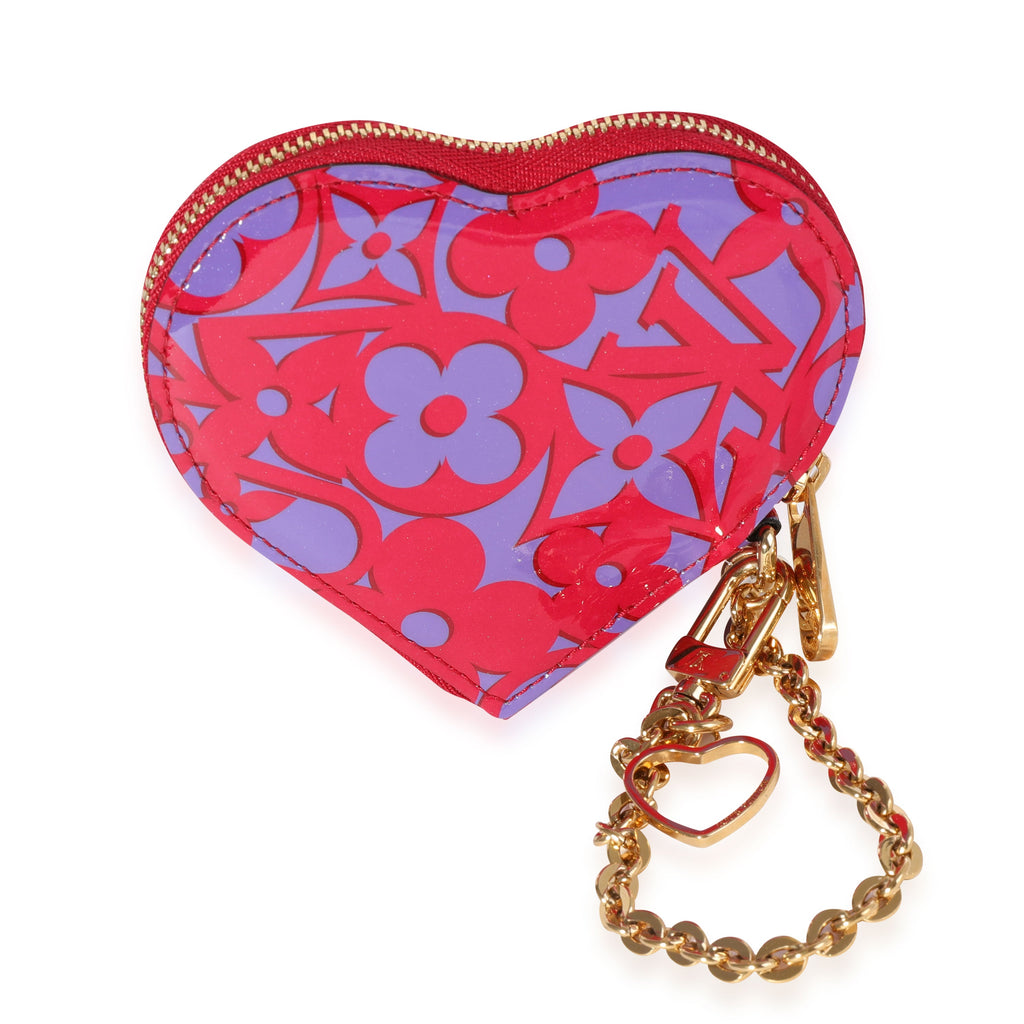 Louis Vuitton Louis Vuitton Rose Indian Sweet Monogram Vernis Heart Coin Purse