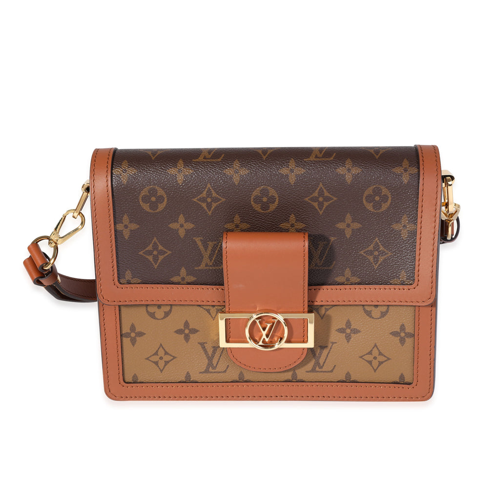 Louis Vuitton Louis Vuitton Monogram Reverse Canvas Dauphine MM