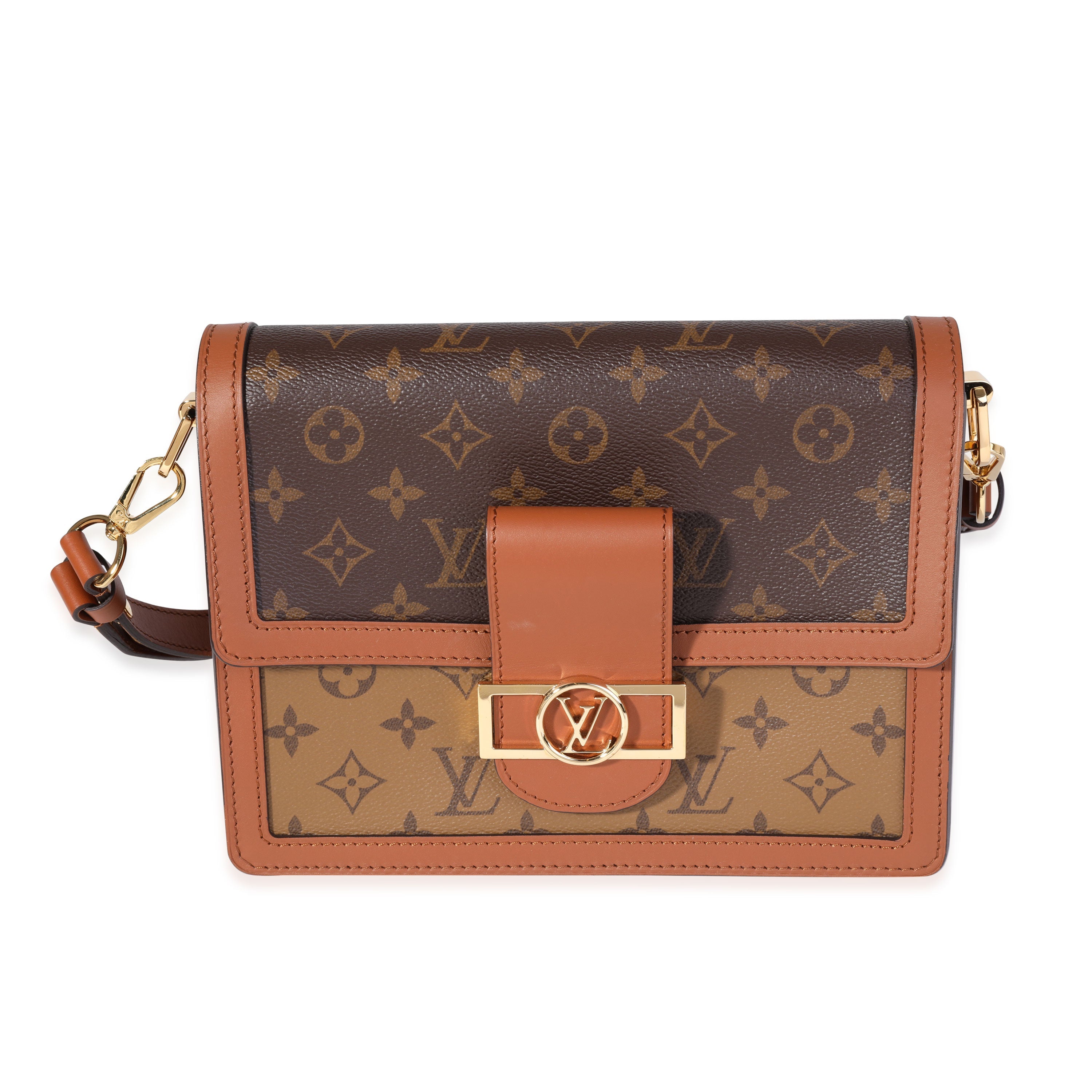 Louis Vuitton Louis Vuitton Monogram Reverse Canvas Dauphine MM