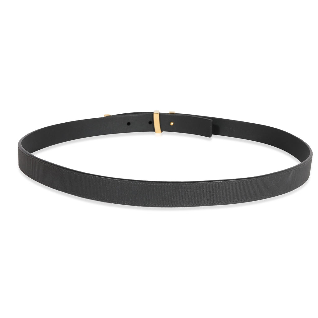 Louis Vuitton Black Embossed LV Initiales 20MM 75