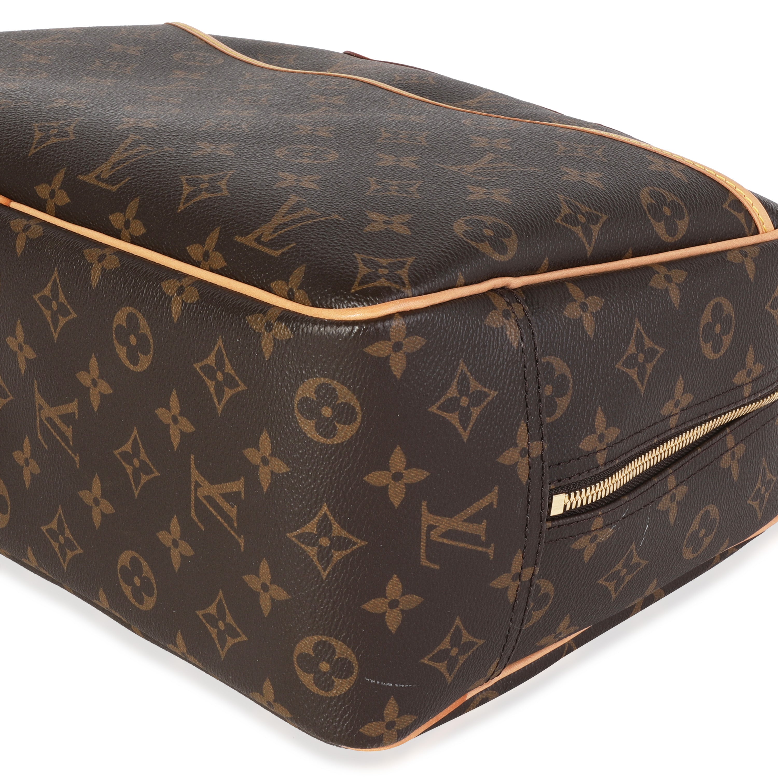 Louis Vuitton Louis Vuitton Brown Monogram Canvas Deauville Bag