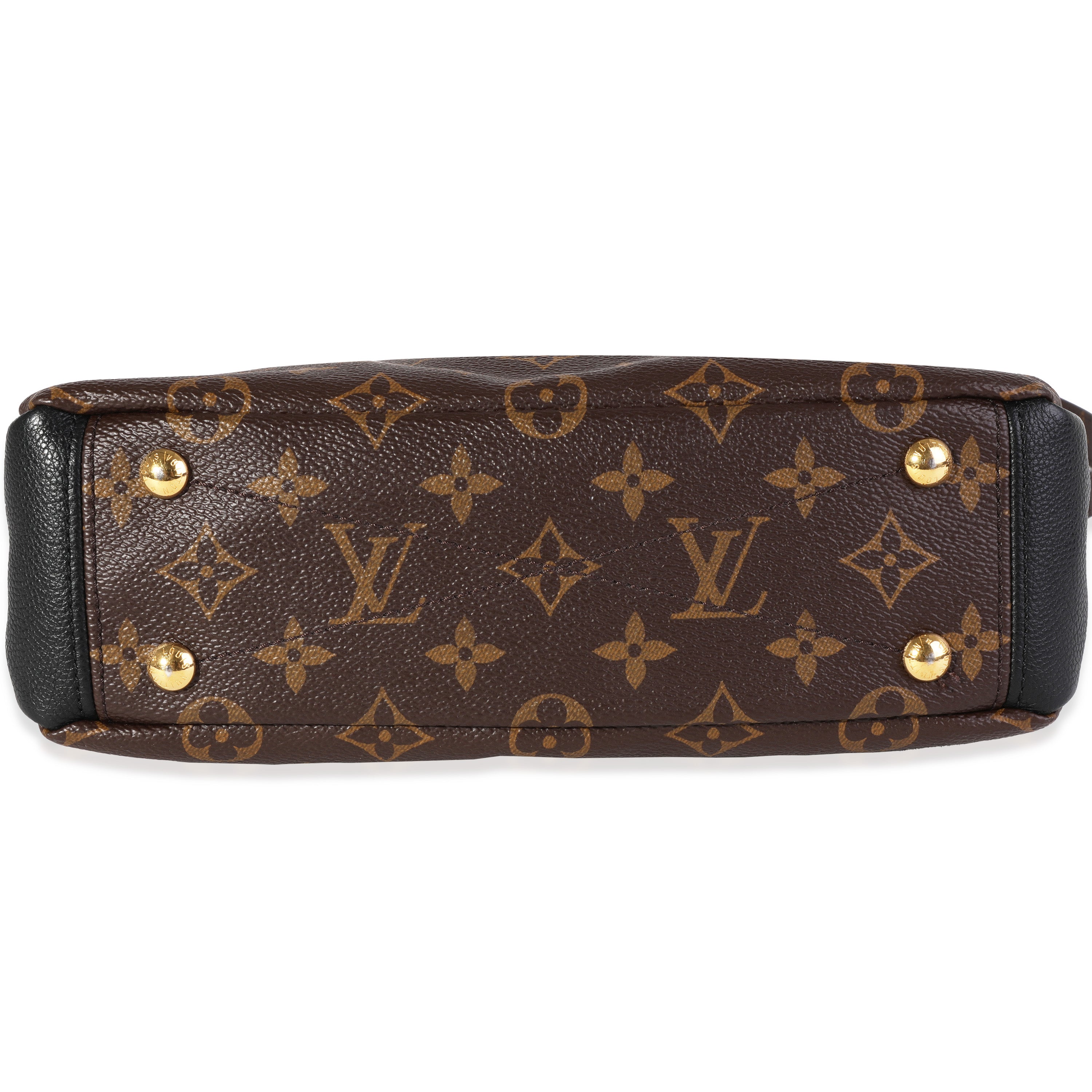Louis Vuitton Louis Vuitton Monogram Canvas & Black Leather Pallas BB