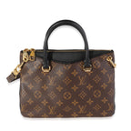 Louis Vuitton Louis Vuitton Monogram Canvas & Black Leather Pallas BB