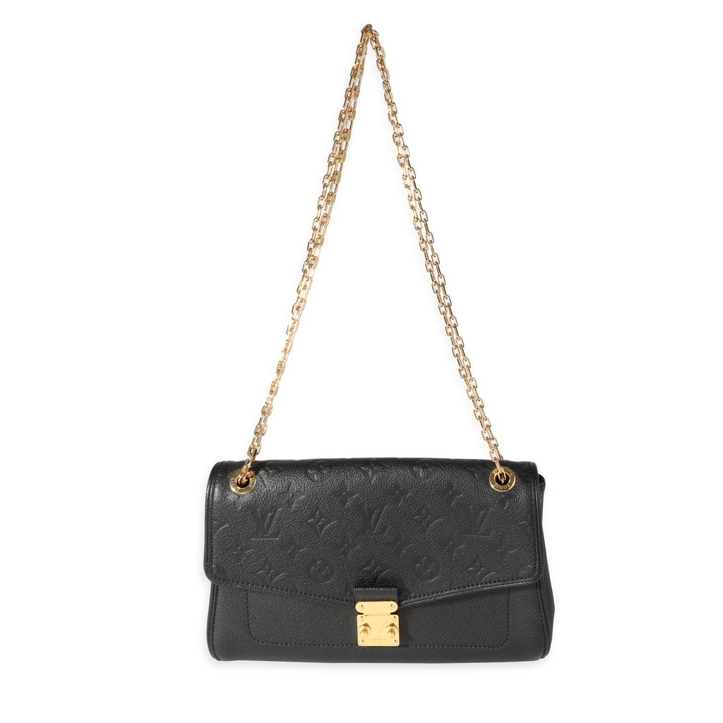 Louis Vuitton Louis Vuitton Black Monogram Empreinte Saint-Germain PM
