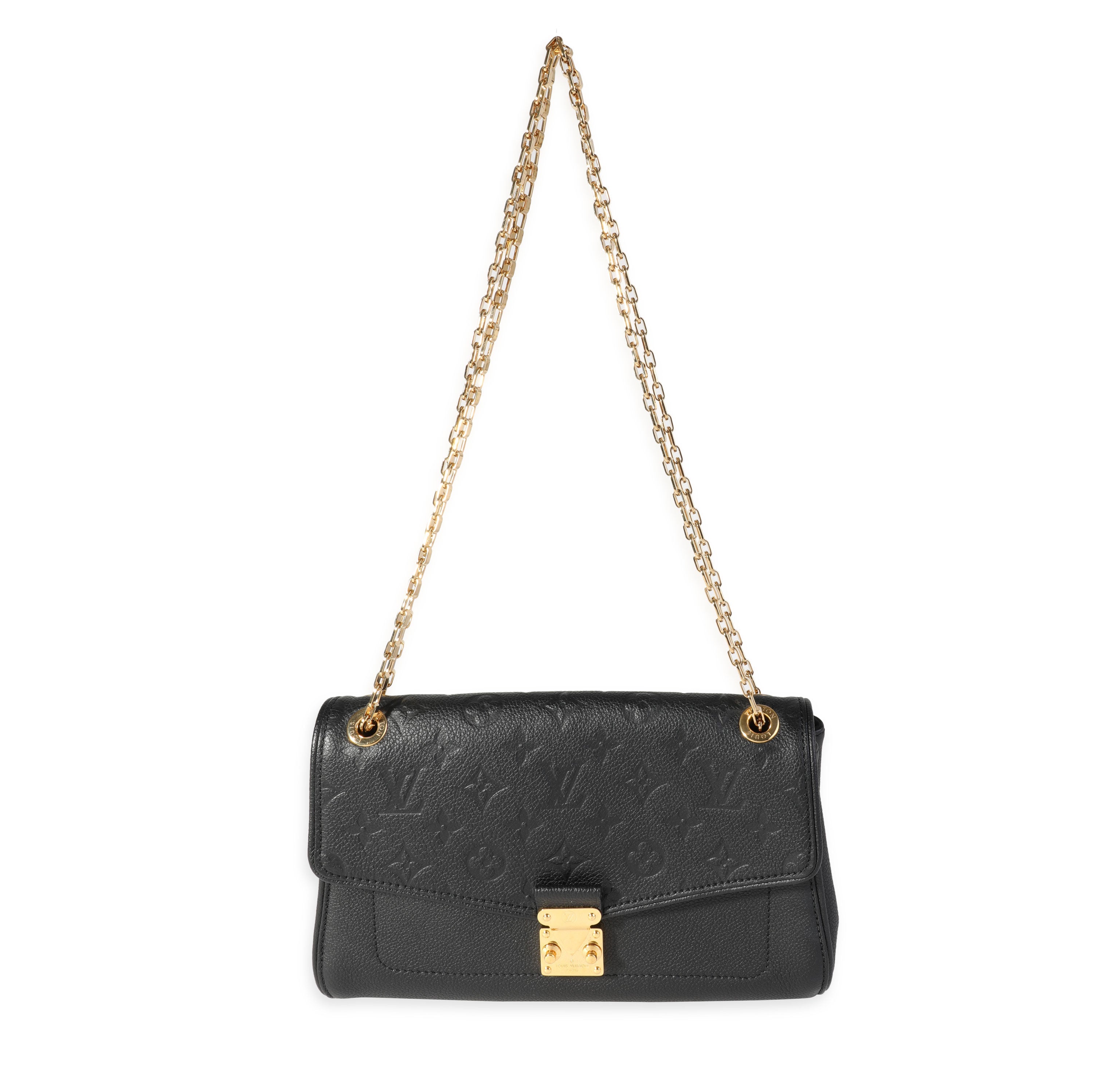 Louis Vuitton Louis Vuitton Black Monogram Empreinte Saint-Germain PM