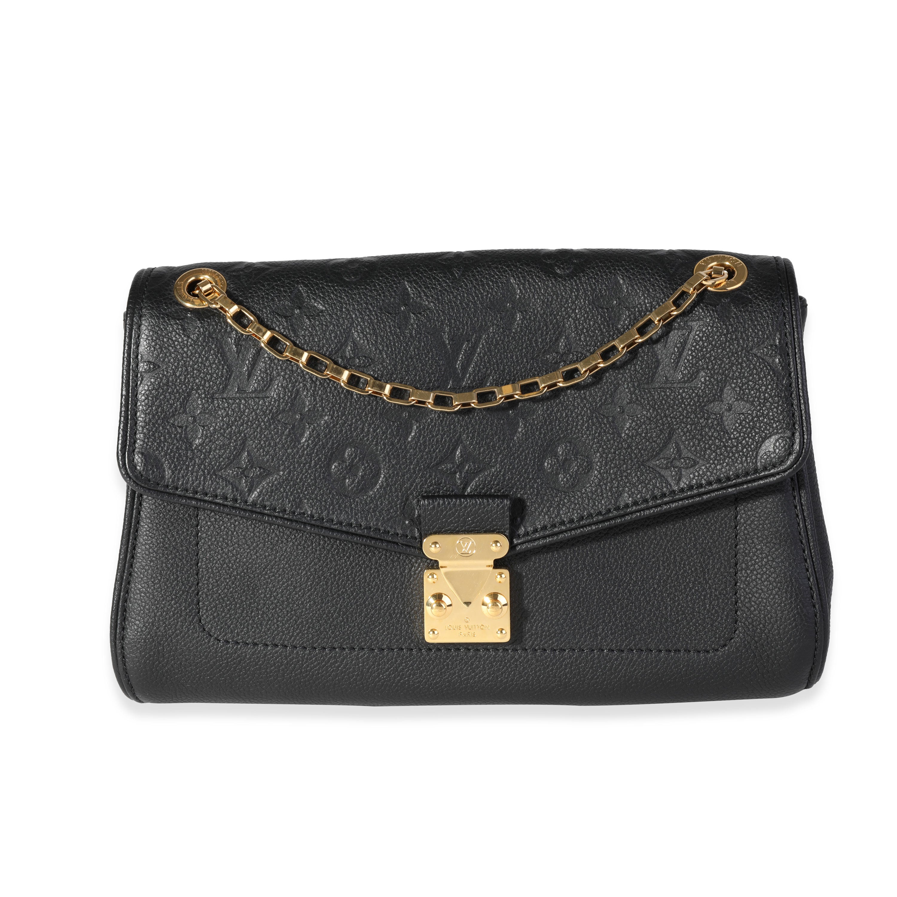 Louis Vuitton Louis Vuitton Black Monogram Empreinte Saint-Germain PM