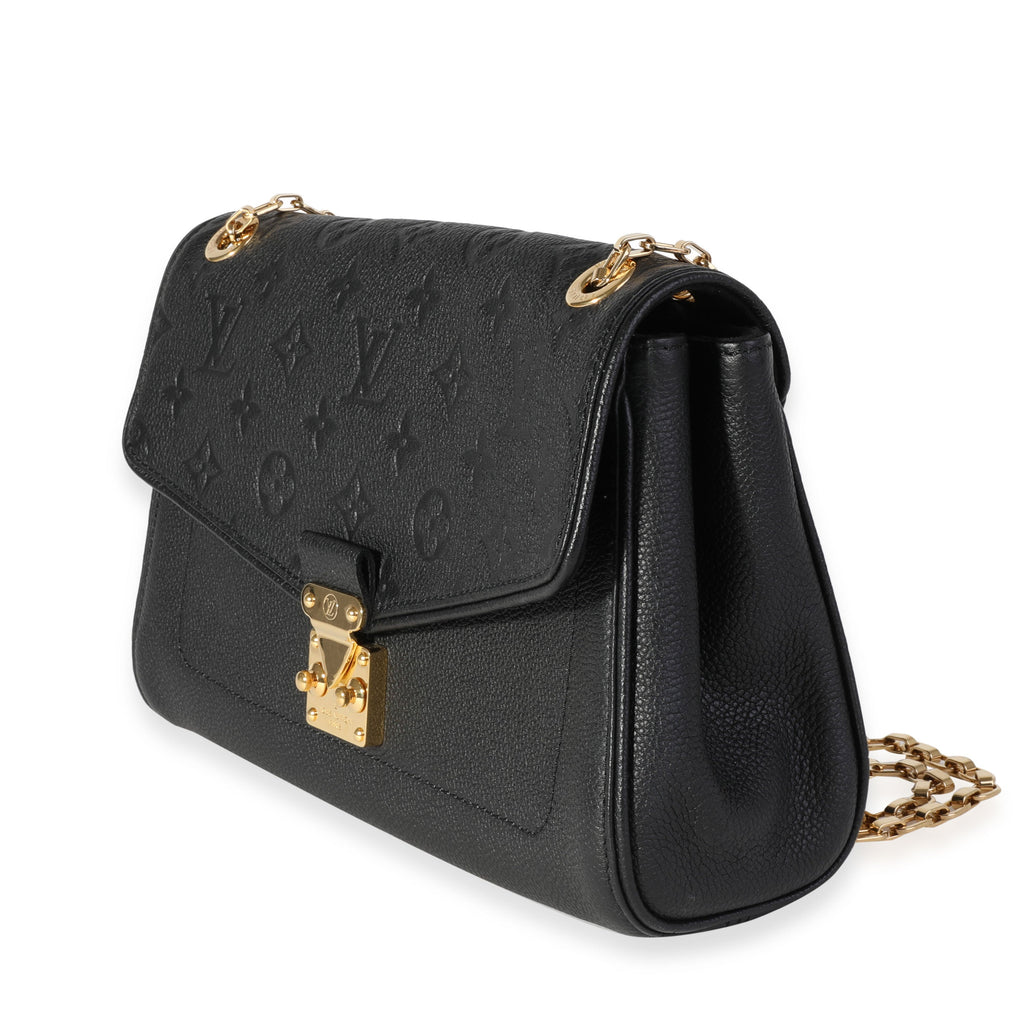 Louis Vuitton Louis Vuitton Black Monogram Empreinte Saint-Germain PM