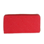 Louis Vuitton Louis Vuitton Red Monogram Empreinte Zippy Wallet
