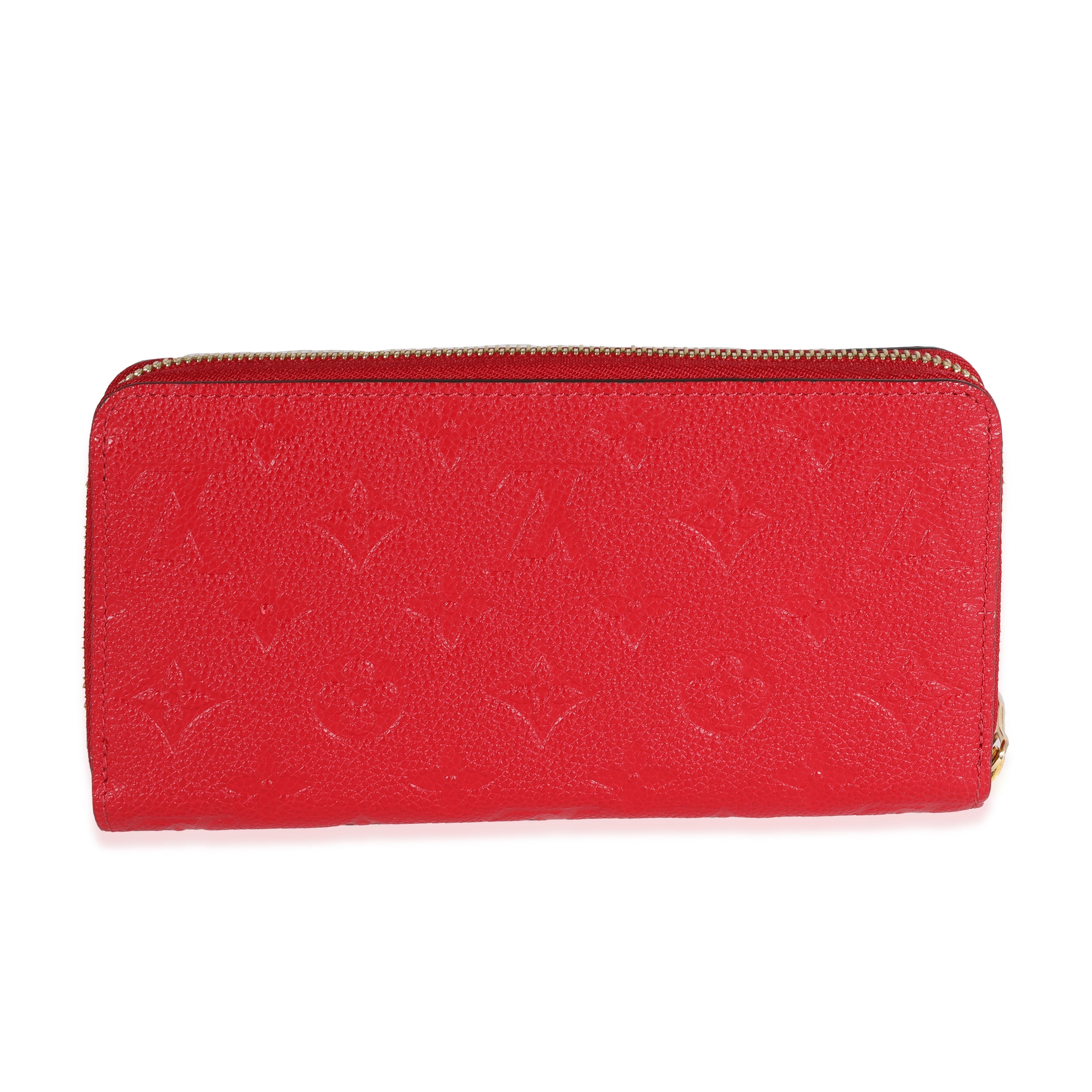 Louis Vuitton Louis Vuitton Red Monogram Empreinte Zippy Wallet