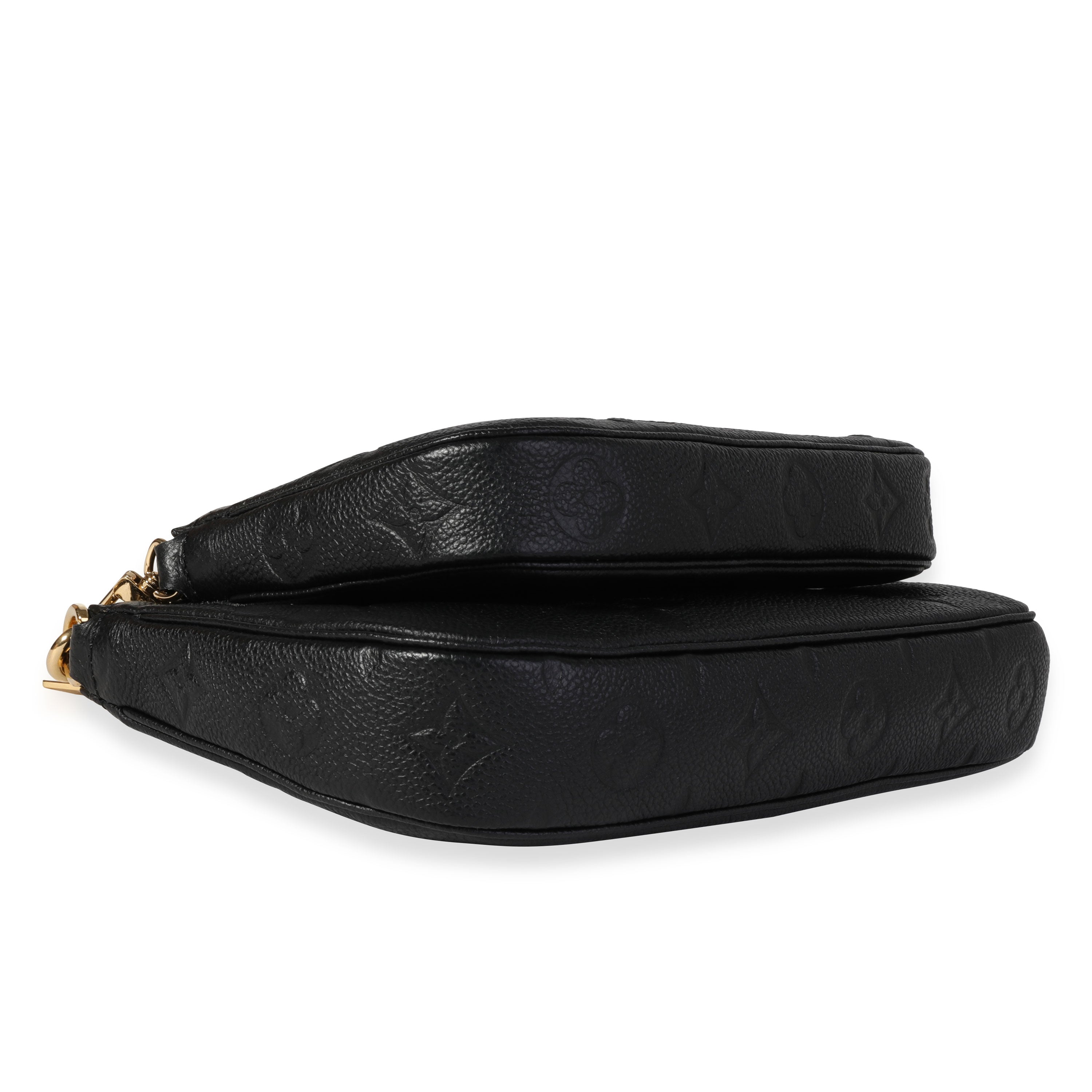 Louis Vuitton Louis Vuitton Black Monogram Empreinte Multi-Pochette Accessoires
