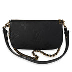 Louis Vuitton Louis Vuitton Black Monogram Empreinte Multi-Pochette Accessoires