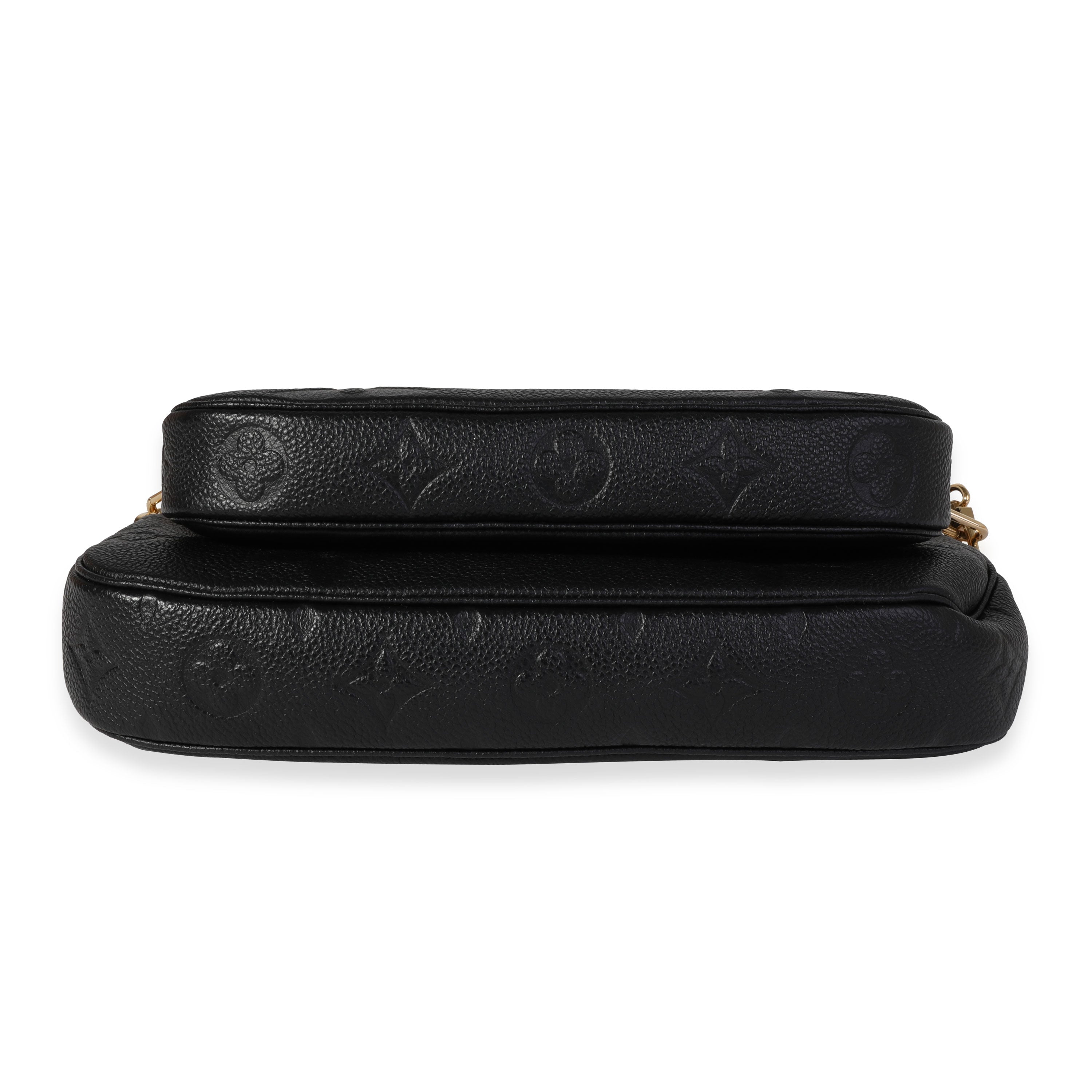 Louis Vuitton Louis Vuitton Black Monogram Empreinte Multi-Pochette Accessoires
