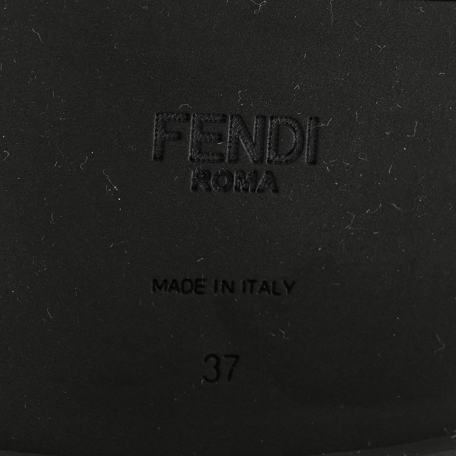 Fendi Calfskin Stretch Fabric Rockoko Biker Boots 37 Tobacco Black Marino