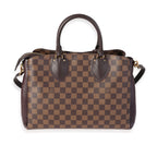 Louis Vuitton Damier Ebene & Purple Python Normandy Bag