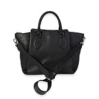 Louis Vuitton Louis Vuitton Black Mahina Leather Haumea Bag