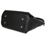 Louis Vuitton Louis Vuitton Black Mahina Leather Haumea Bag