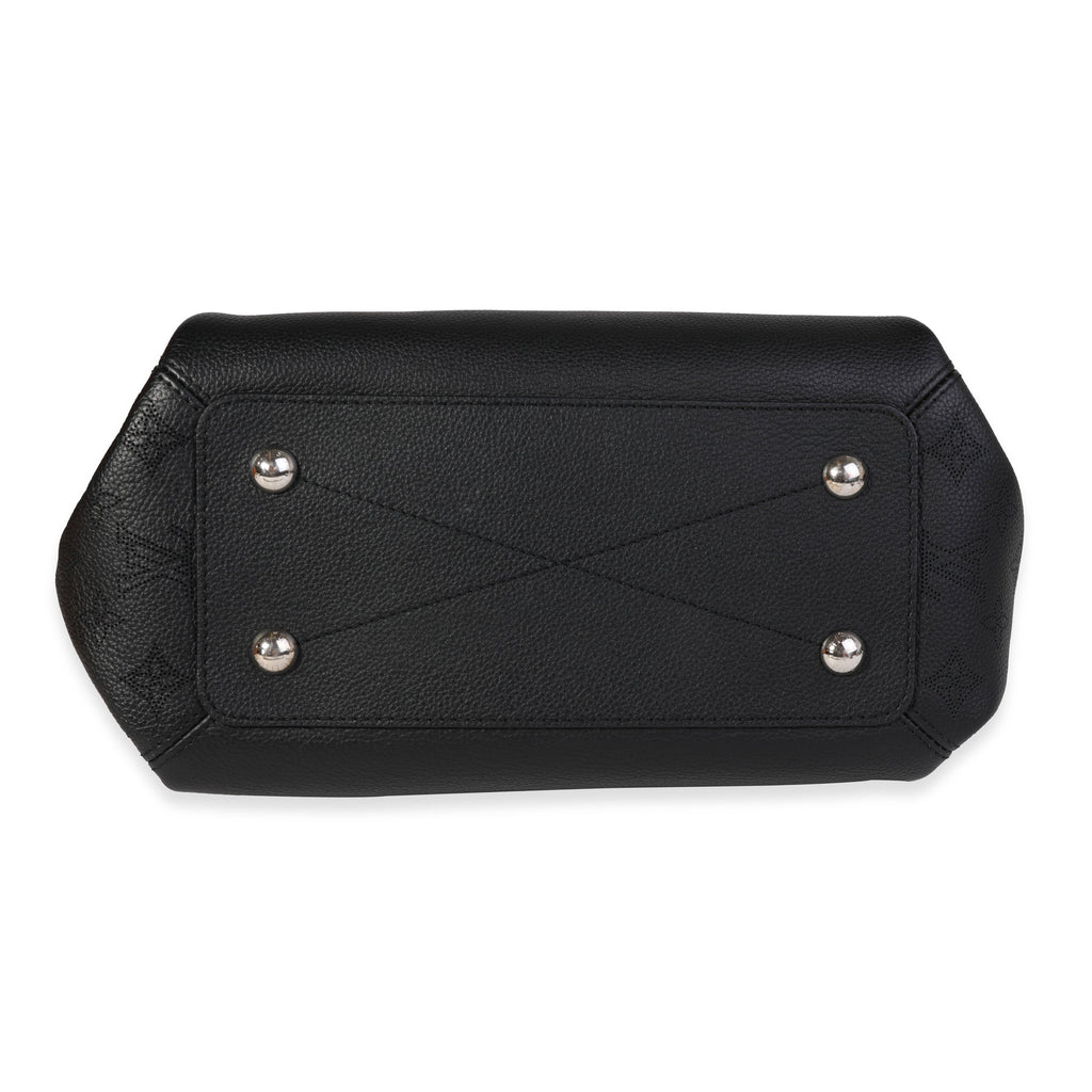 Louis Vuitton Louis Vuitton Black Mahina Leather Haumea Bag