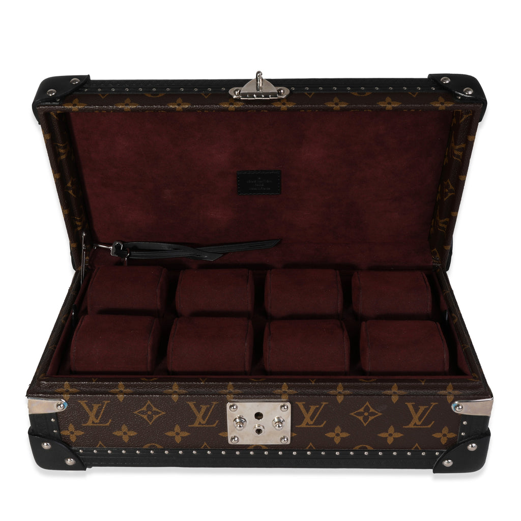Louis Vuitton Louis Vuitton Monogram Macassar 8 Watch Case