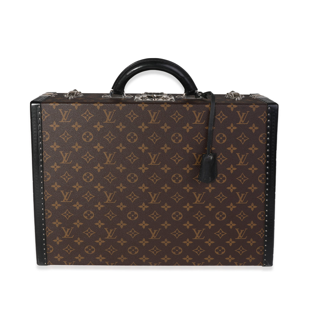 Louis Vuitton Monogram Macassar President Briefcase