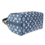 Louis Vuitton Louis Vuitton Blue Denim Jacquard Speedy Bandoulière 25