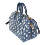 Louis Vuitton Louis Vuitton Blue Denim Jacquard Speedy Bandoulière 25