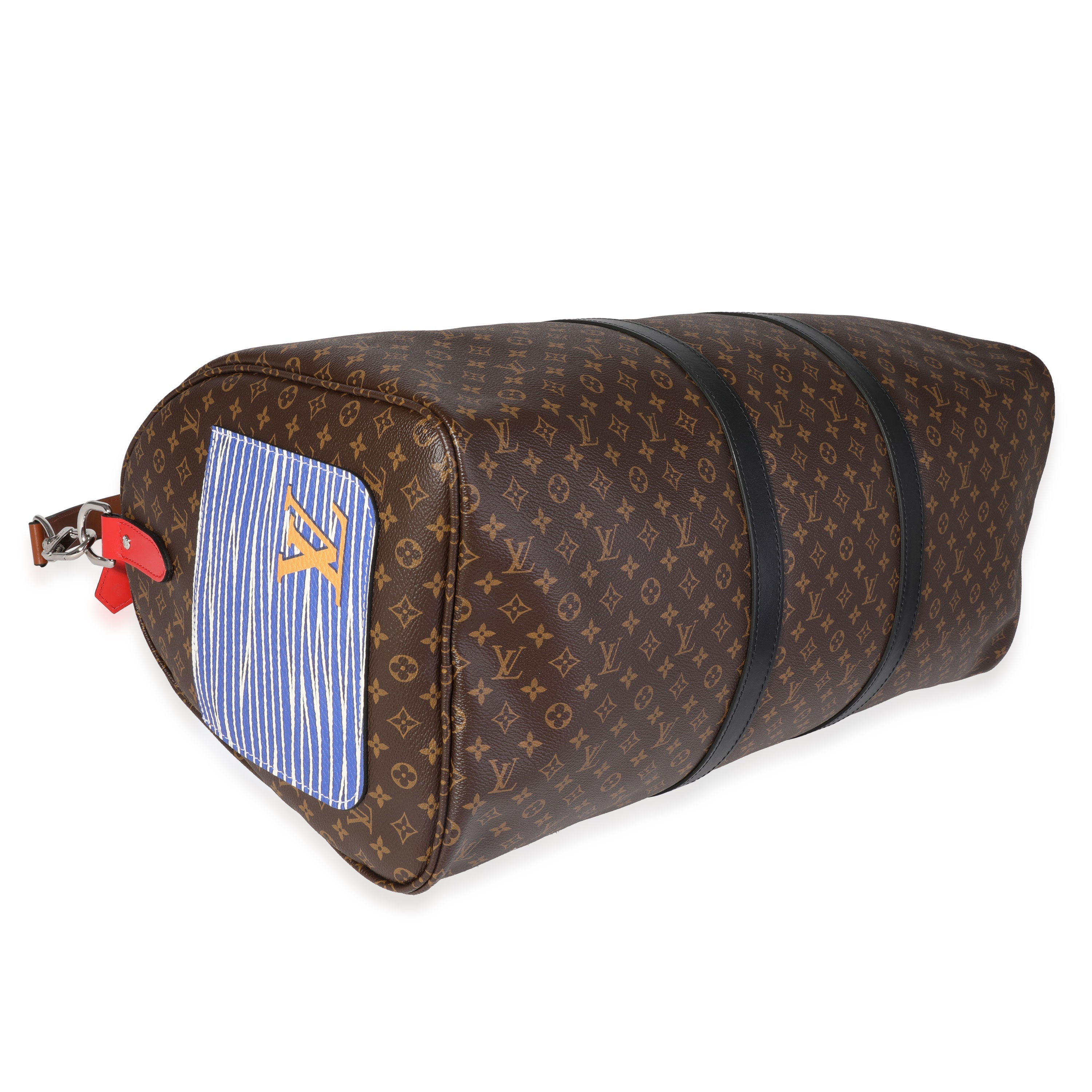 Louis Vuitton Louis Vuitton Monogram Patchwork Keepall Bandoulière 50