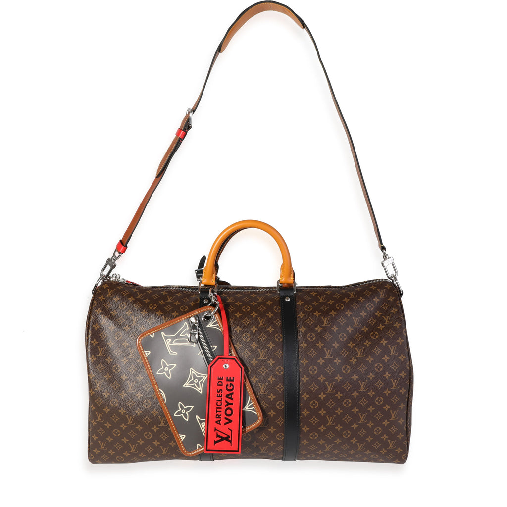 Louis Vuitton Louis Vuitton Monogram Patchwork Keepall Bandoulière 50