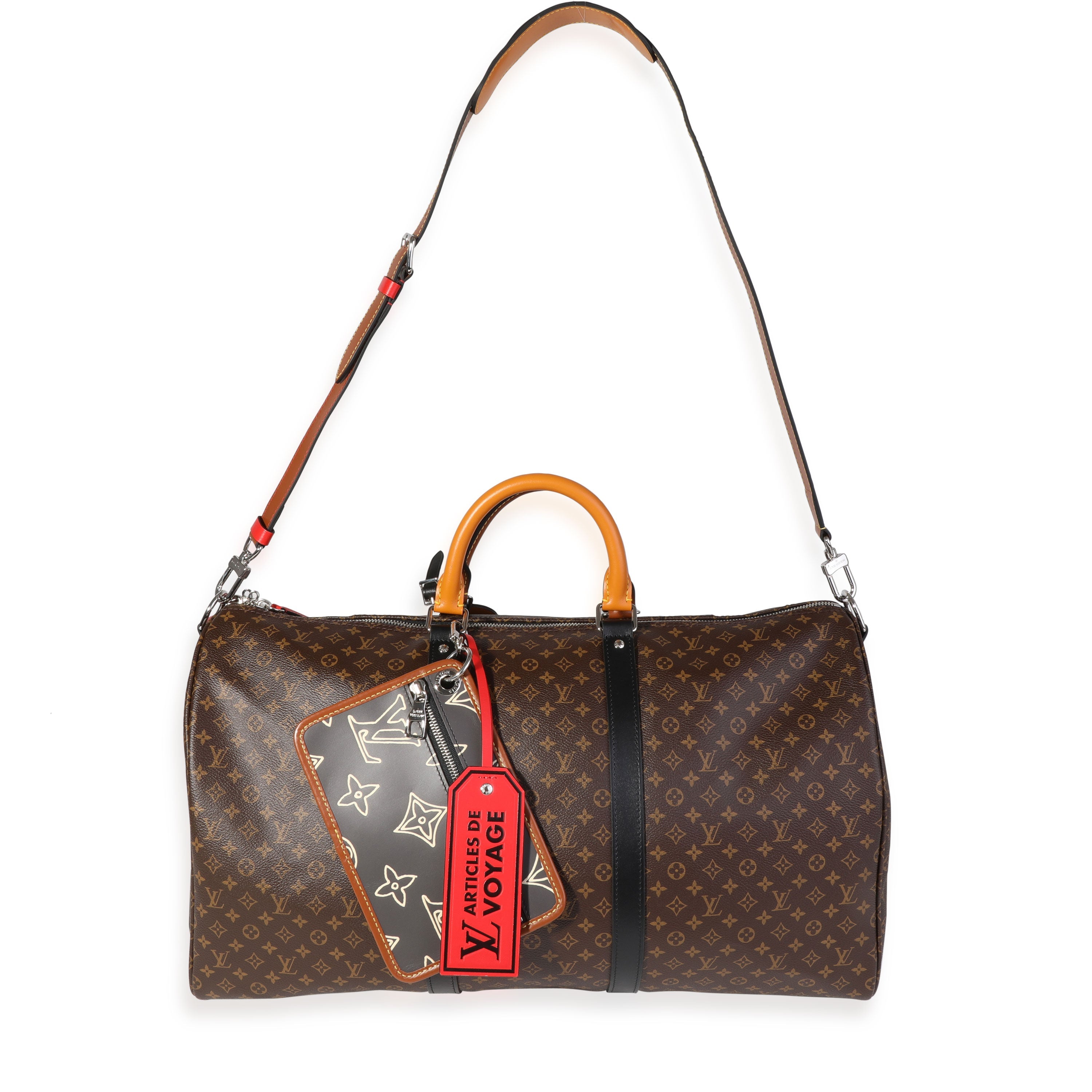 Louis Vuitton Louis Vuitton Monogram Patchwork Keepall Bandoulière 50
