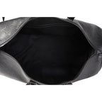 Louis Vuitton Louis Vuitton Black Monogram Shadow Leather Keepall Bandoulière 50