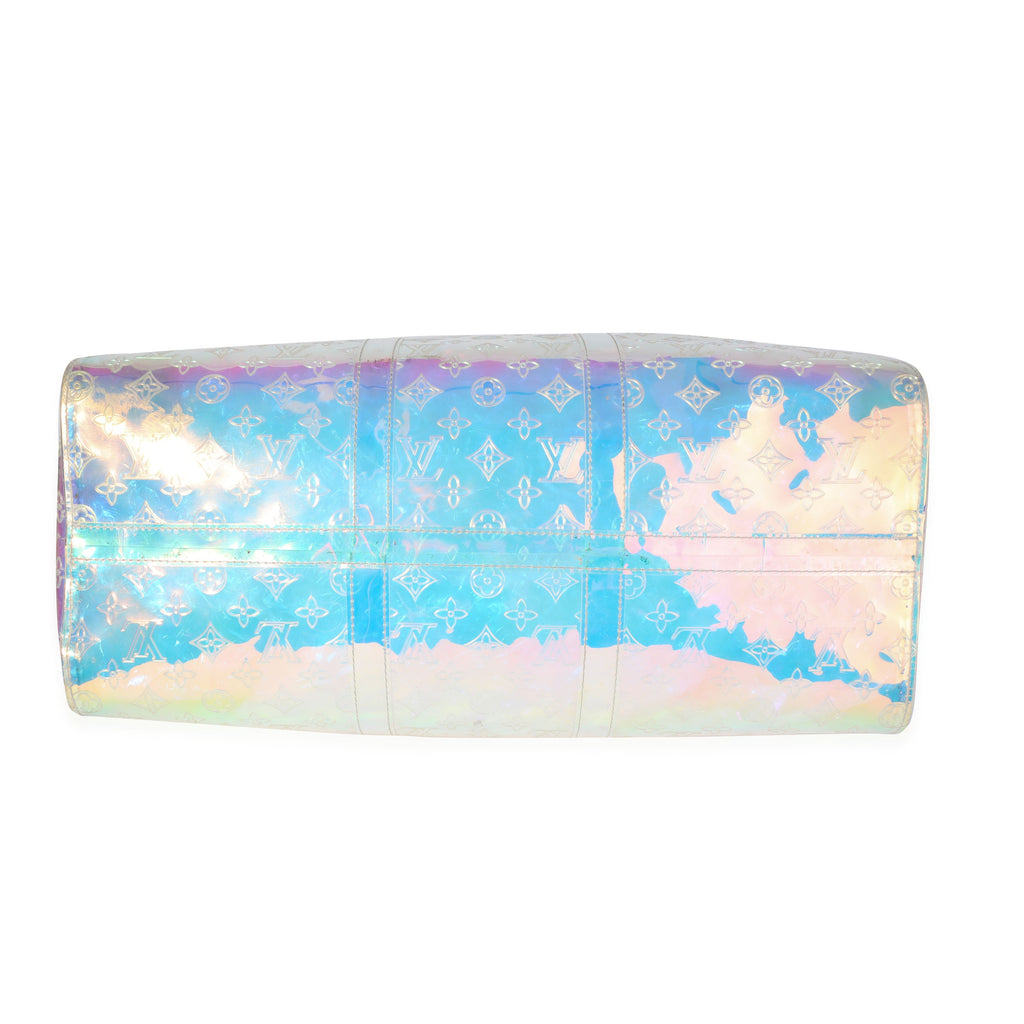 Louis Vuitton Louis Vuitton x Virgil Abloh PVC Prism Keepall Bandoulière 50