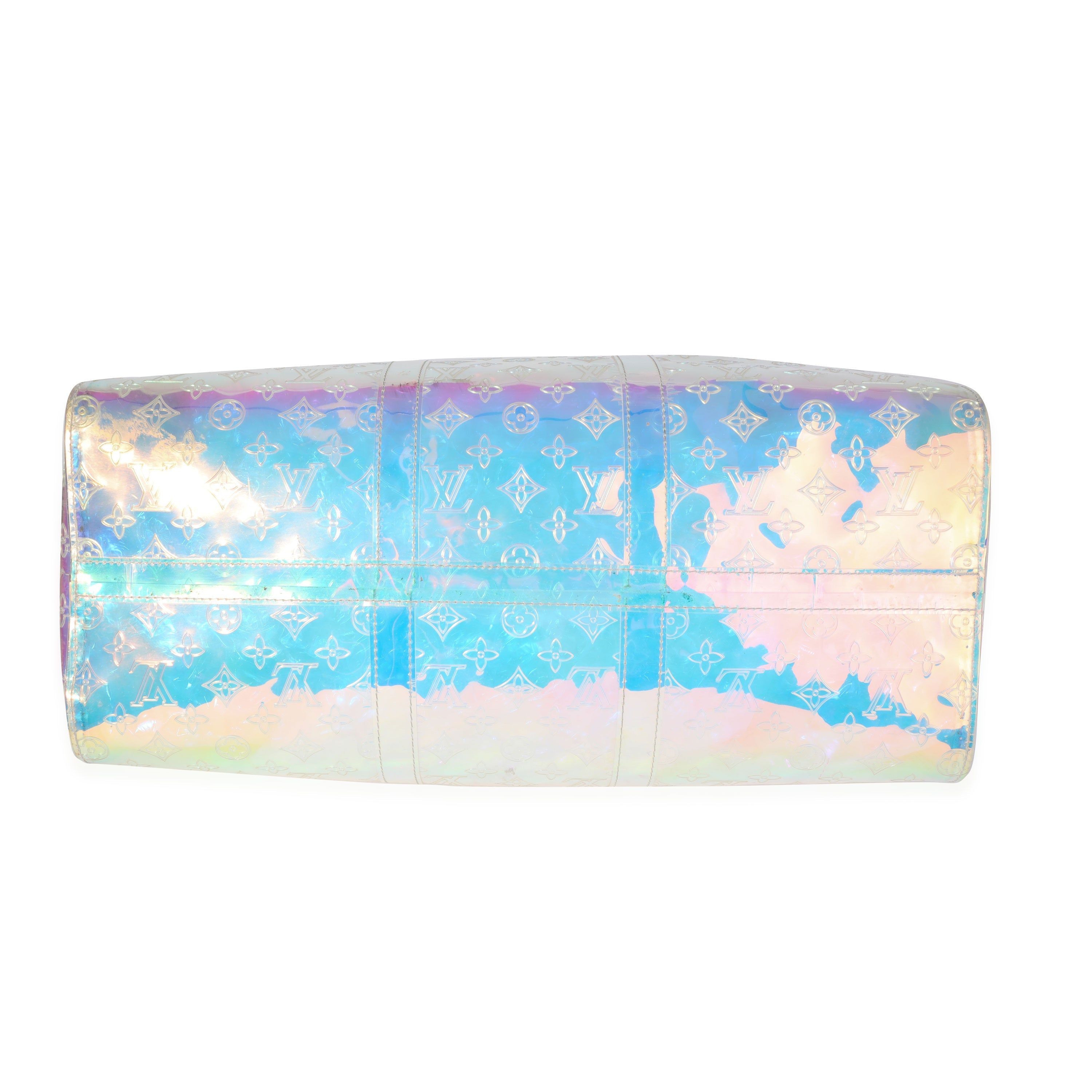 Louis Vuitton Louis Vuitton x Virgil Abloh PVC Prism Keepall Bandoulière 50