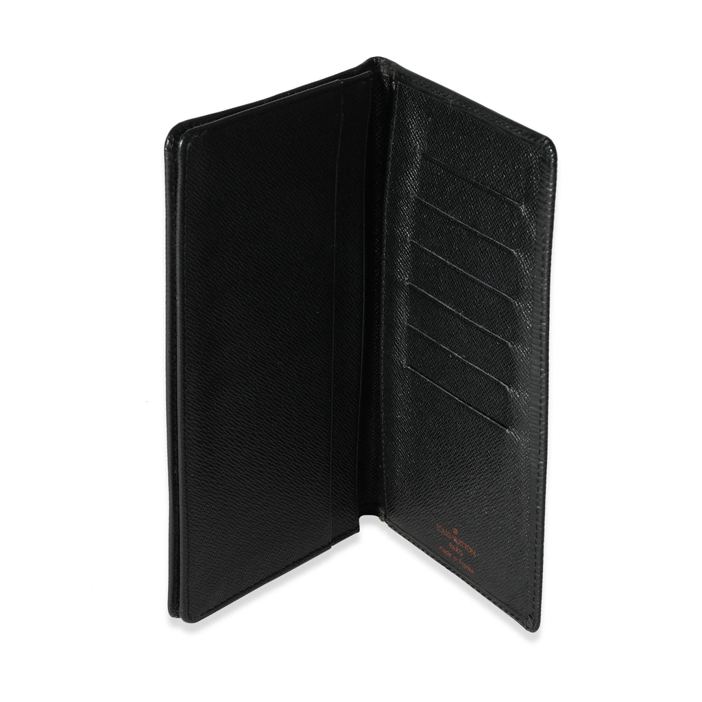 Louis Vuitton Louis Vuitton Black Epi Vertical Wallet
