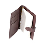 Louis Vuitton Louis Vuitton Burgundy Taiga Small Agenda Cover
