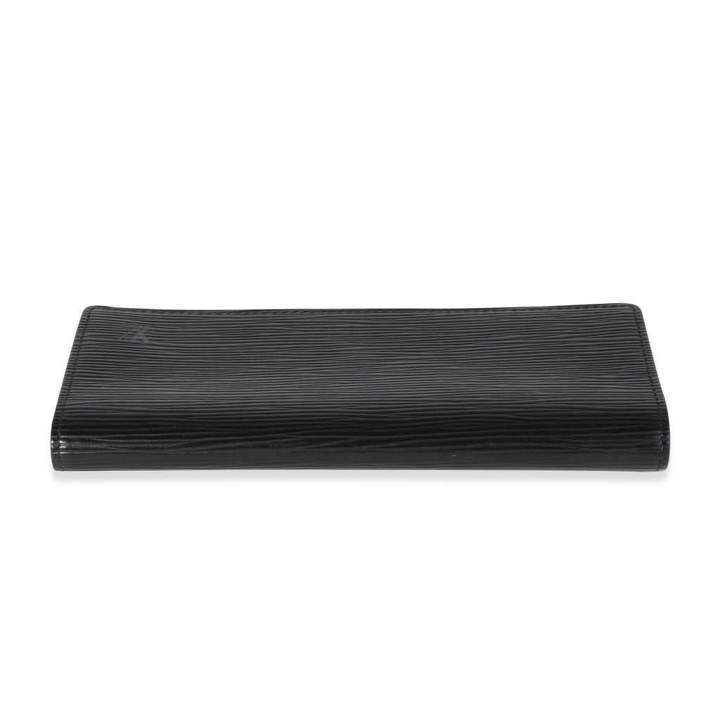 Louis Vuitton Louis Vuitton Black Epi Leather Wallet