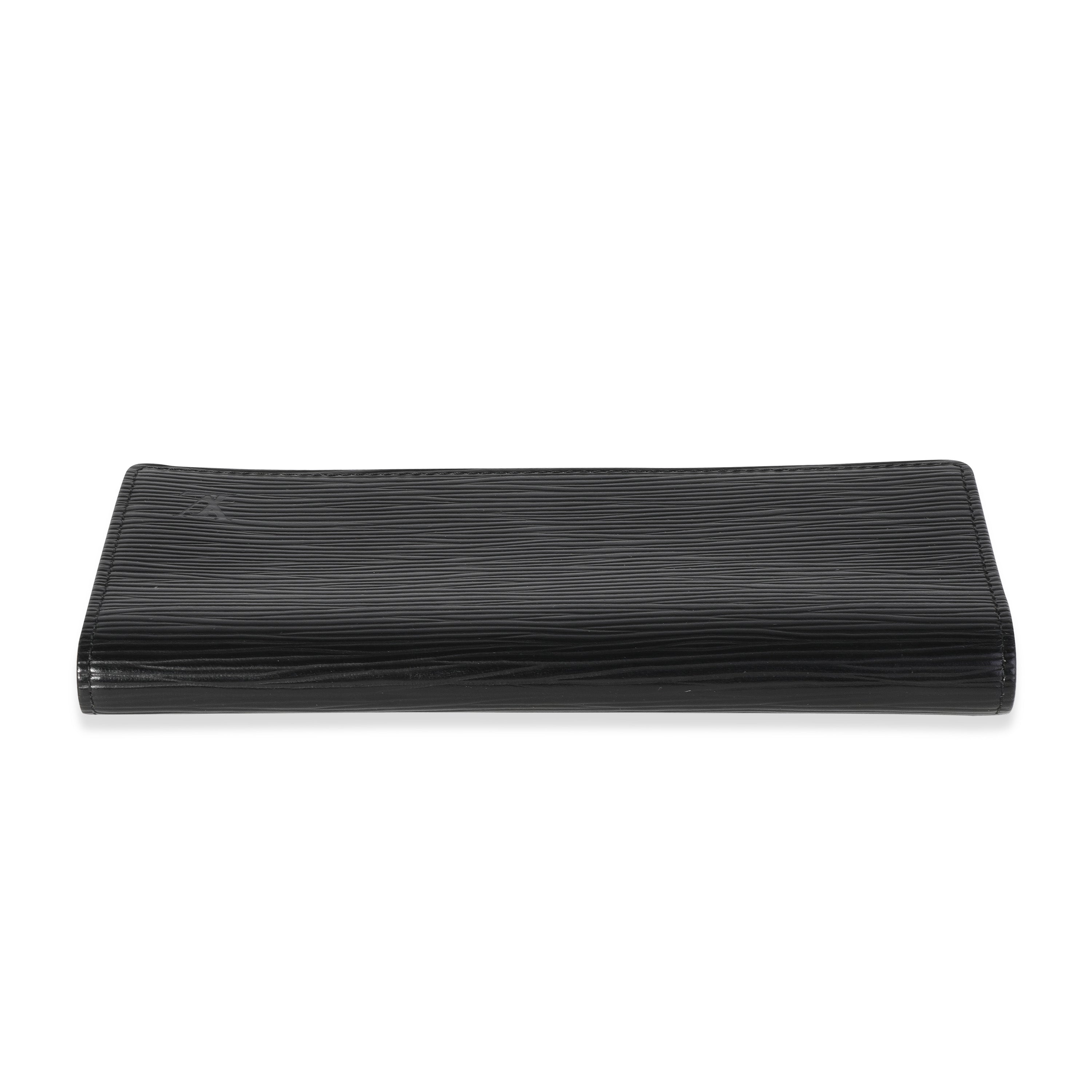 Louis Vuitton Louis Vuitton Black Epi Leather Wallet