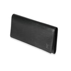 Louis Vuitton Louis Vuitton Black Epi Leather Wallet
