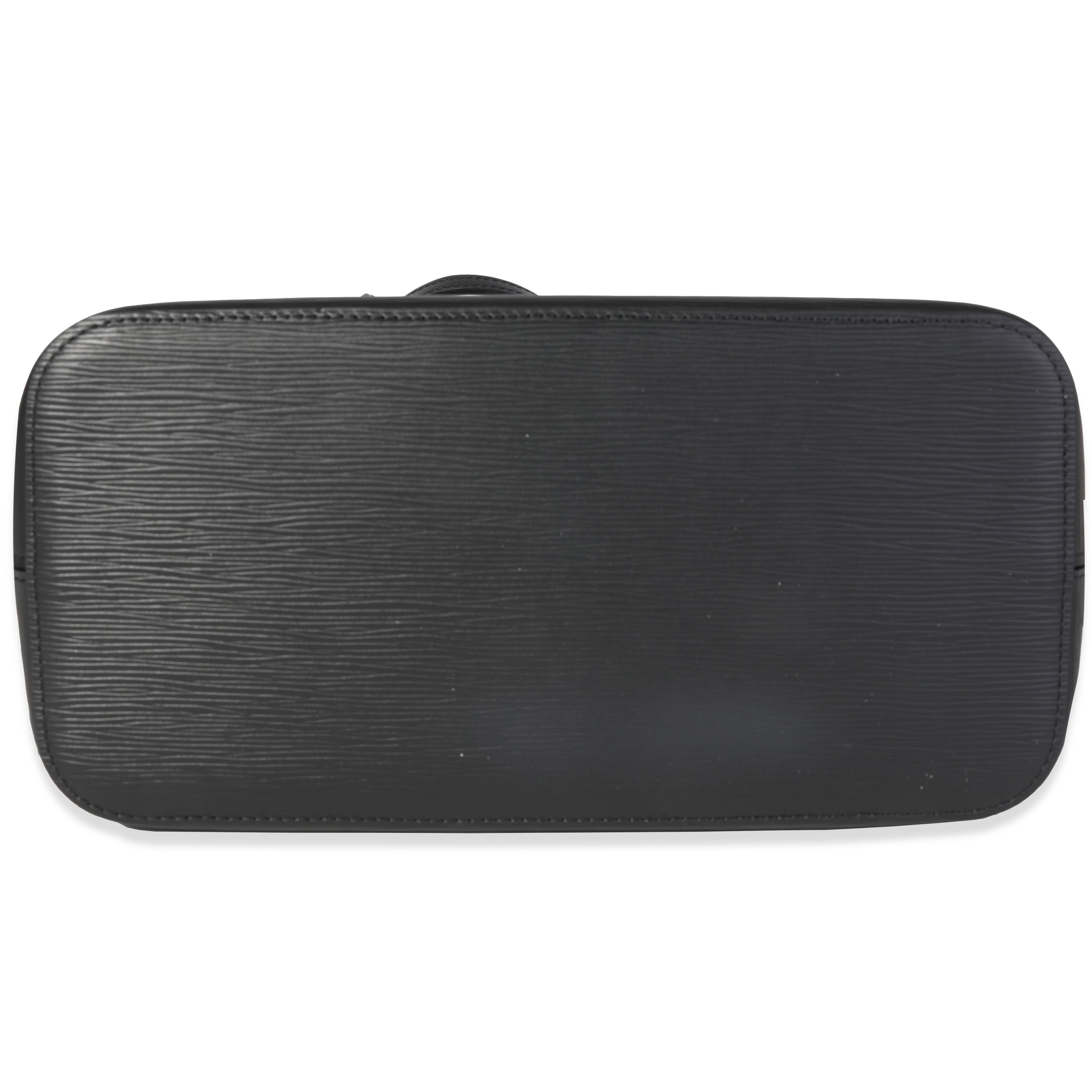 Louis Vuitton Louis Vuitton Black Epi Leather Neverfull