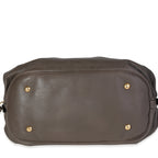 Louis Vuitton Louis Vuitton Taupe Mahina Leather XL Hobo