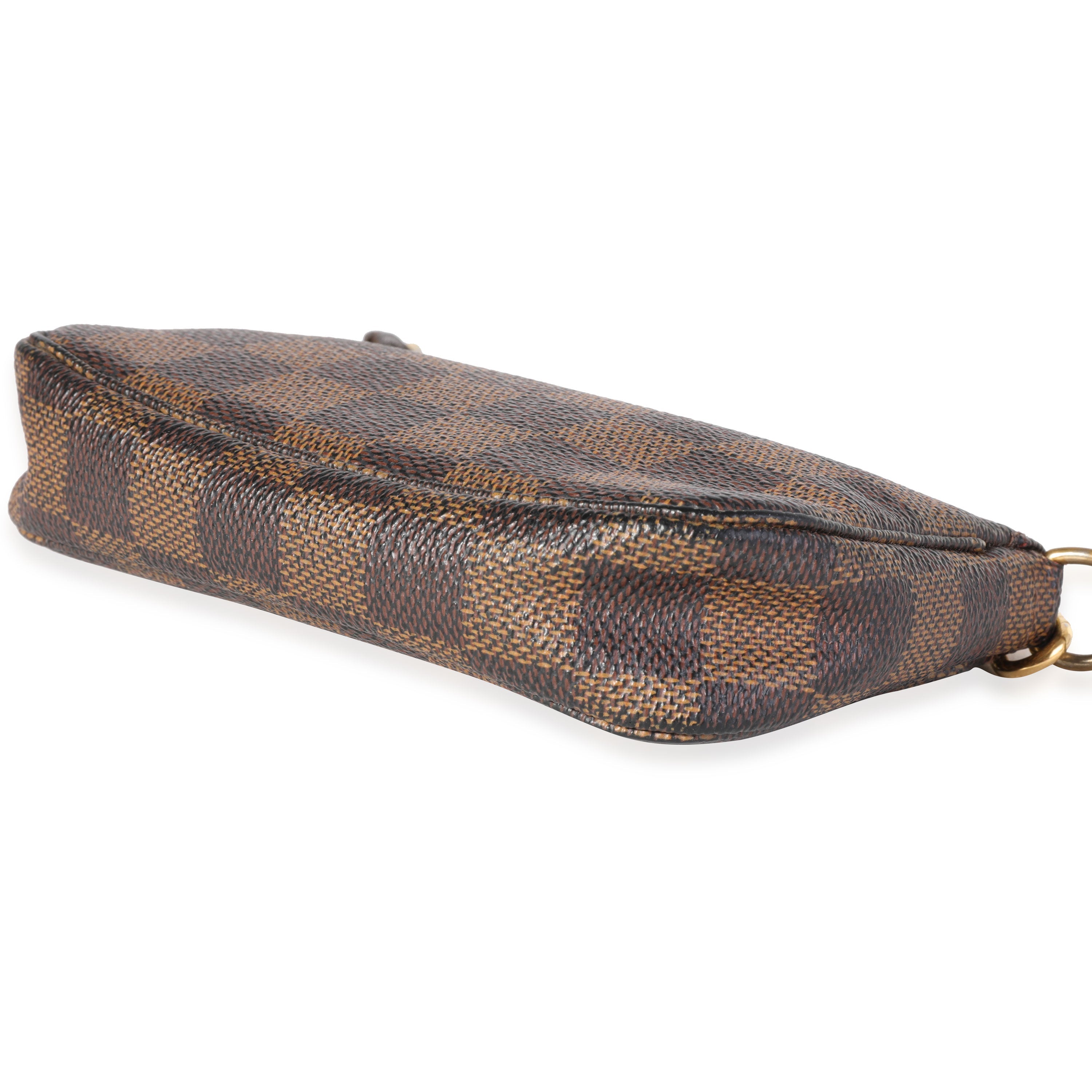 Louis Vuitton Louis Vuitton Damier Ebene Mini Pochette Accessoires