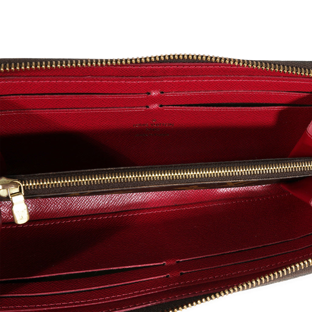 Louis Vuitton Louis Vuitton Monogram Canvas & Fuchsia Clémence Wallet