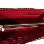 Louis Vuitton Louis Vuitton Monogram Canvas & Fuchsia Clémence Wallet