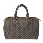 Louis Vuitton Louis Vuitton Brown Mini Lin Speedy 30