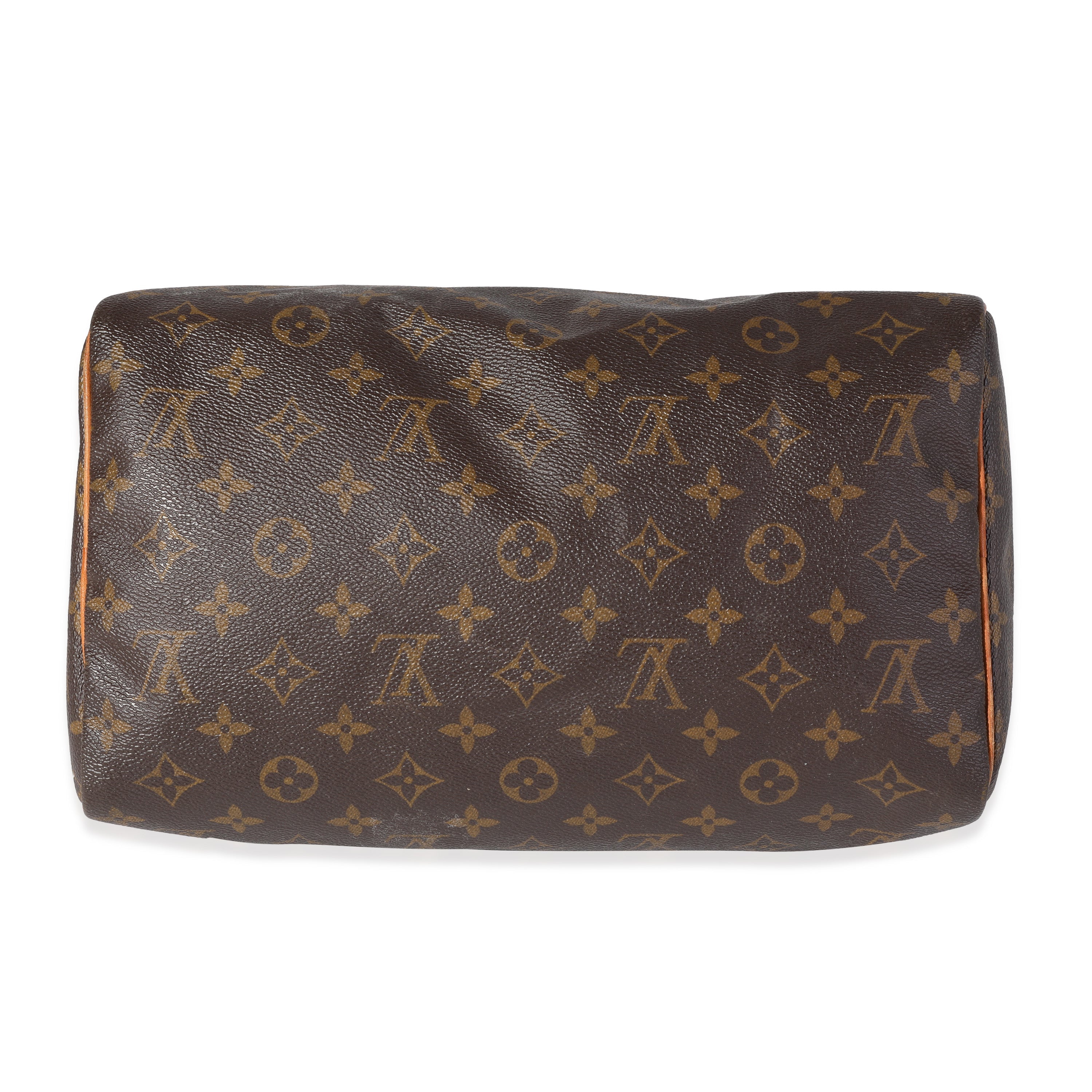 Louis Vuitton Louis Vuitton Monogram Canvas Speedy 30