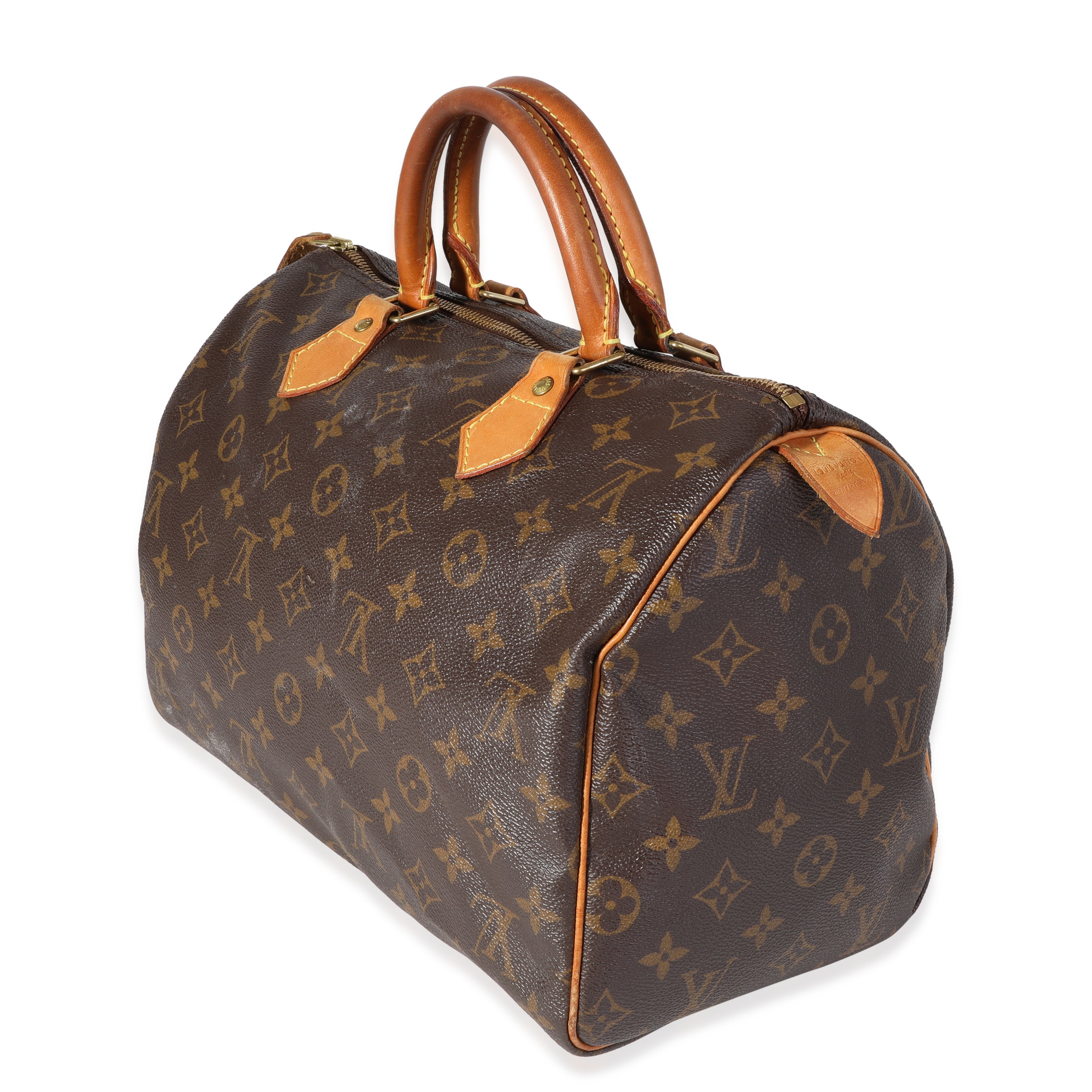 Louis Vuitton Louis Vuitton Monogram Canvas Speedy 30