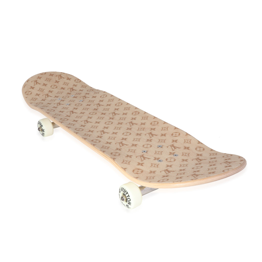 Louis Vuitton Louis Vuitton x Virgil Abloh Beige Monogram Maple Wood Skateboard